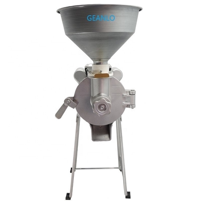 Mantequilla de cacahuete industrial de Machine For Making de la amoladora de las habas de la máquina de pulir de la leche del arroz de Geanlo
